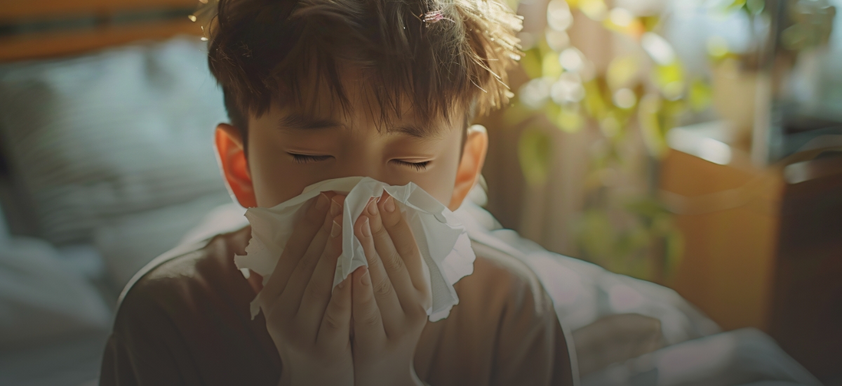 Is your child's blocked nose sinusitis?